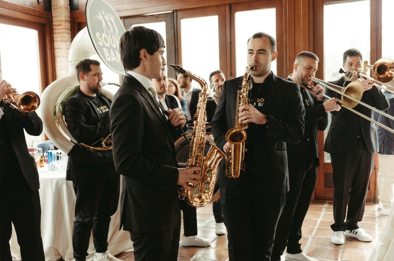 SoundBand en una boda