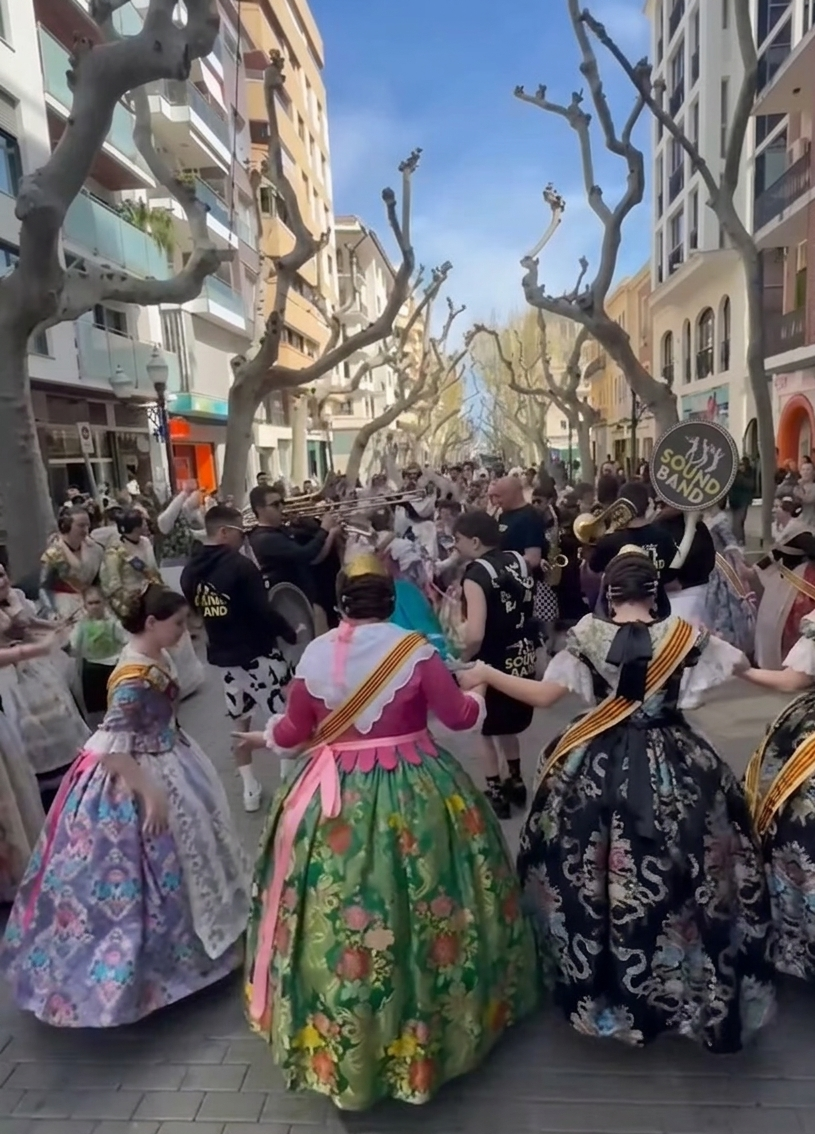 SoundBand en las Fallas